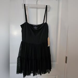 Blogilates/POPFLEX Black Mini Dress
